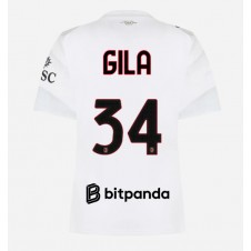AC Milan Mario Gila #34 Bortatröja Dam 2026-27 Korta ärmar